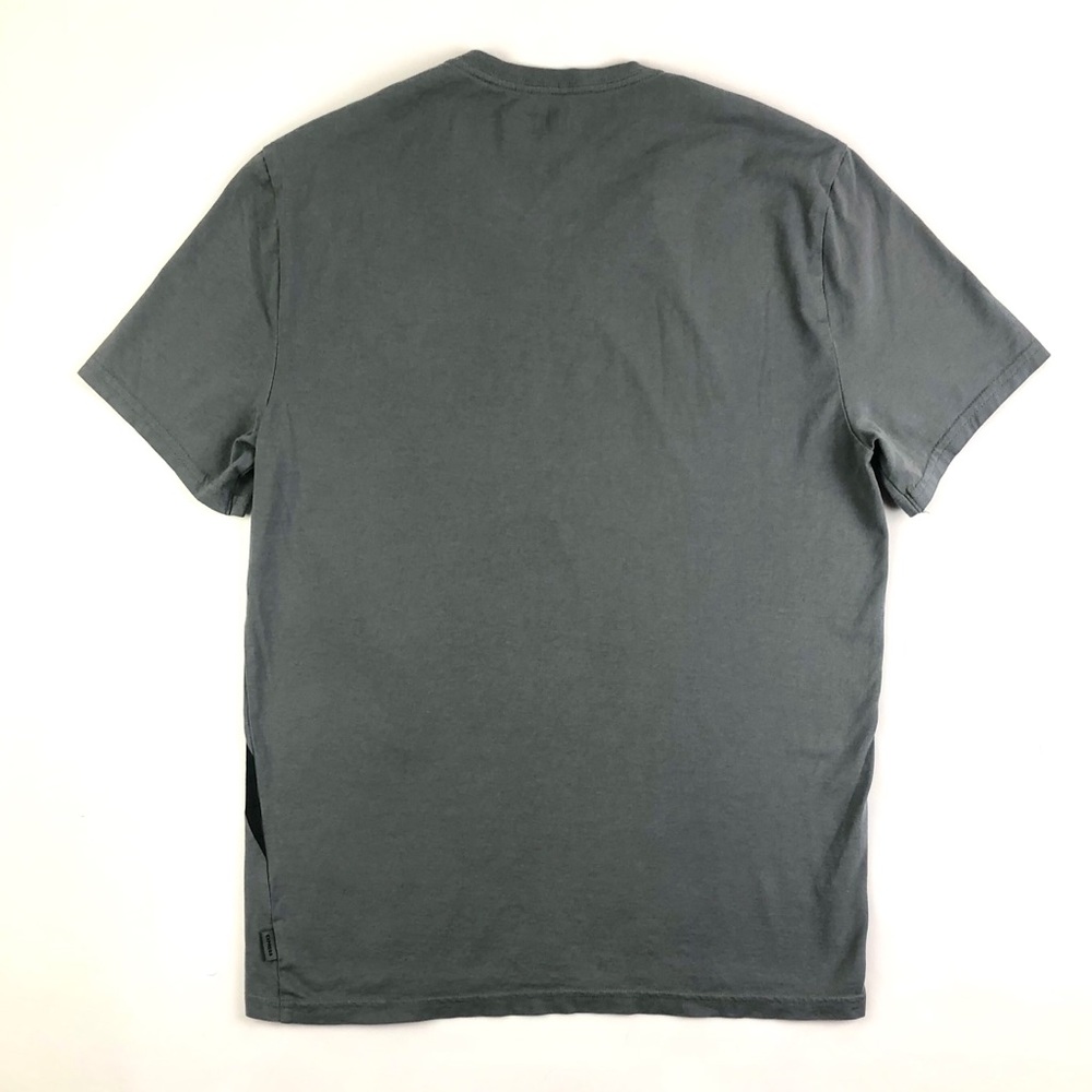 Express Grey Nyc Triangle Reflective Graphic Tee - image 3